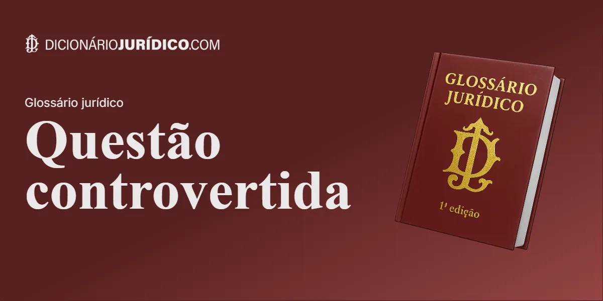 Compartilhe este tutorial: Questão Controvertida