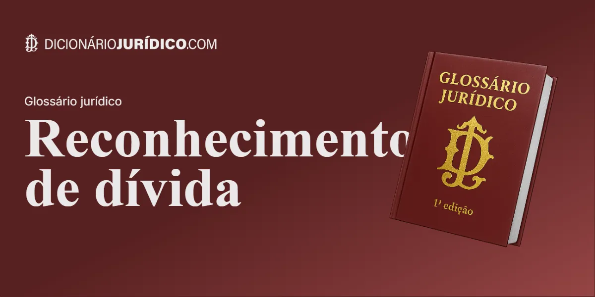 Compartilhe este tutorial: Reconhecimento de dívida