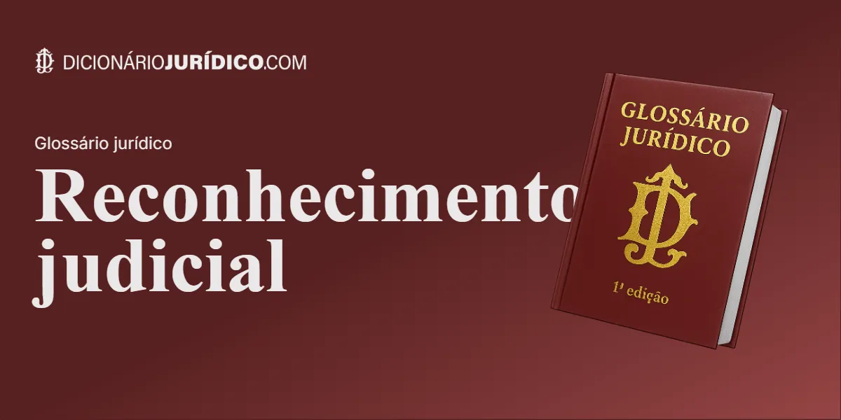 Compartilhe este tutorial: Reconhecimento judicial