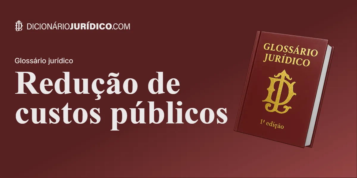Compartilhe este tutorial: Redução de custos públicos