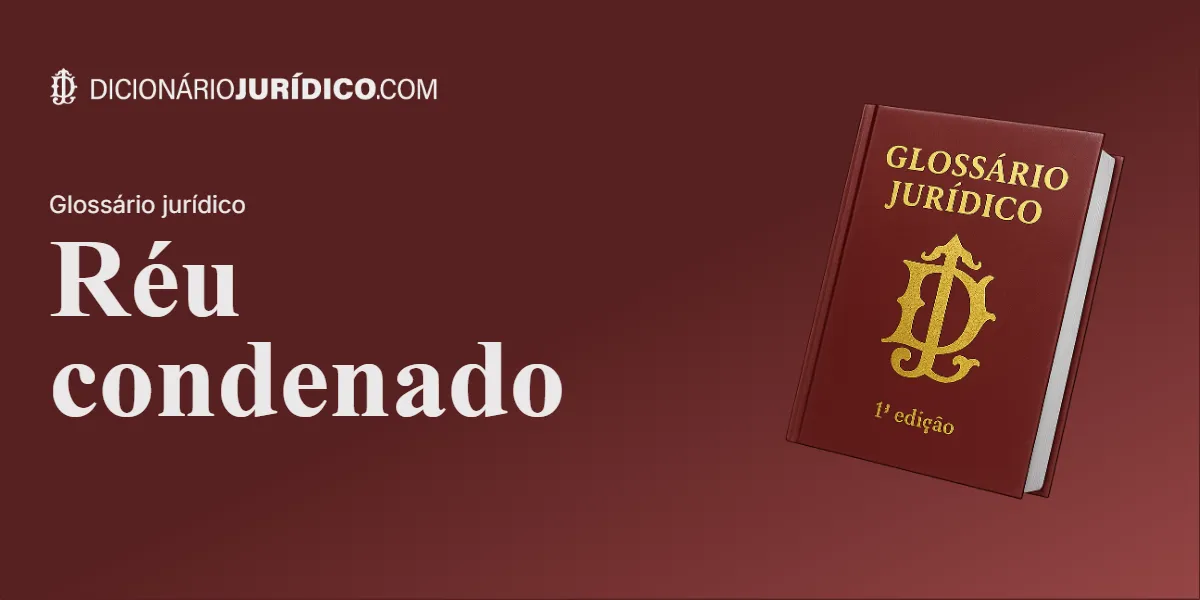 Compartilhe este tutorial: Réu condenado