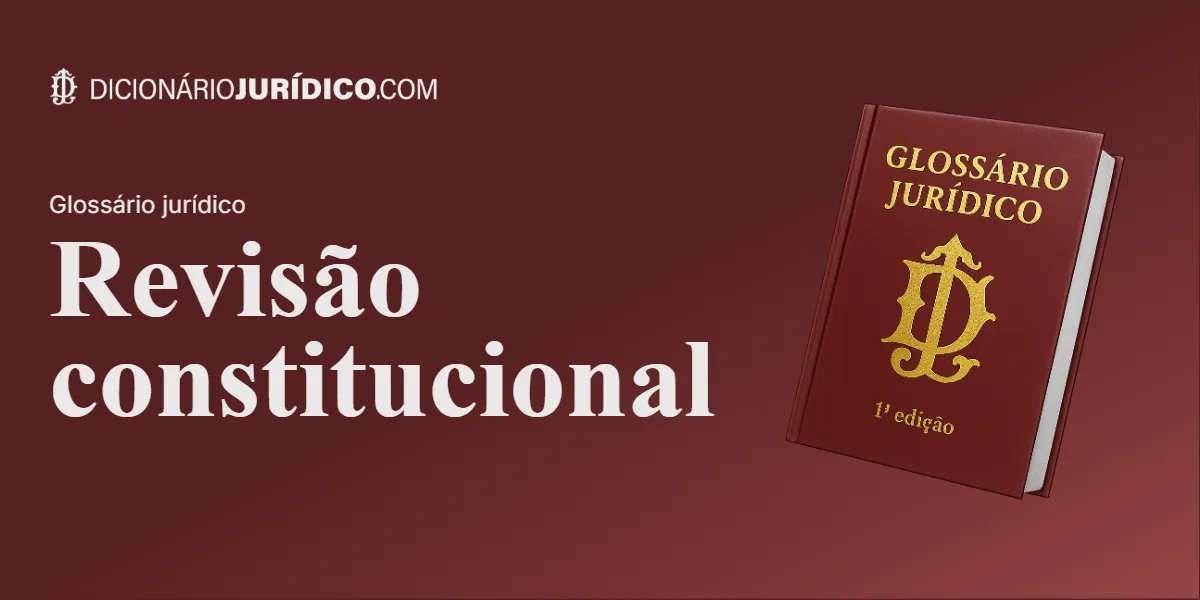 Compartilhe este tutorial: Revisão constitucional
