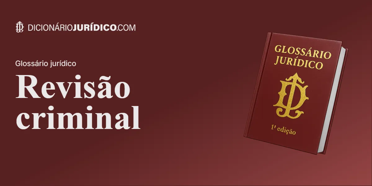 Compartilhe este tutorial: Revisão Criminal