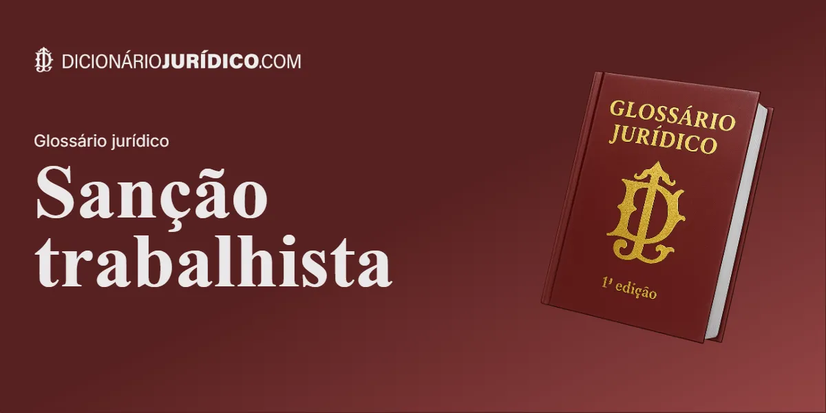 Compartilhe este tutorial: Sanção trabalhista