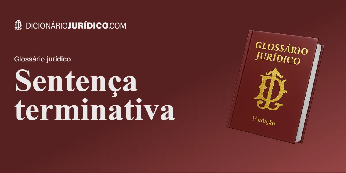Compartilhe este tutorial: Sentença Terminativa