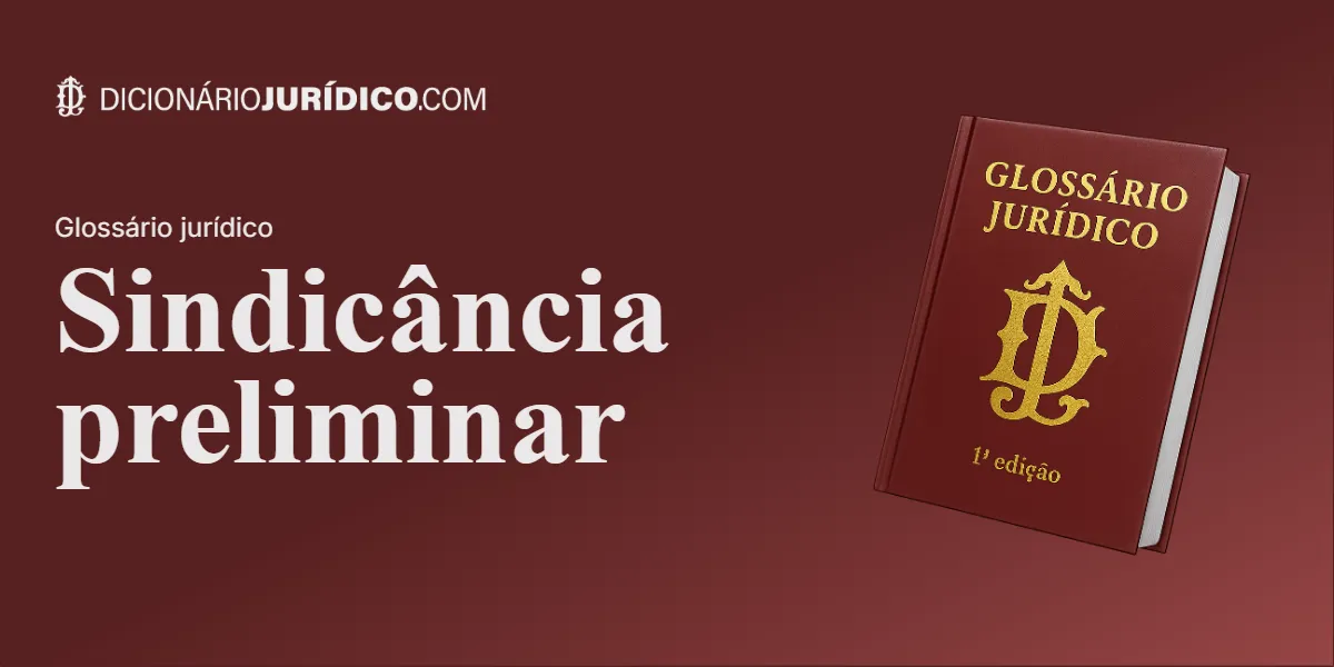 Compartilhe este tutorial: Sindicância preliminar