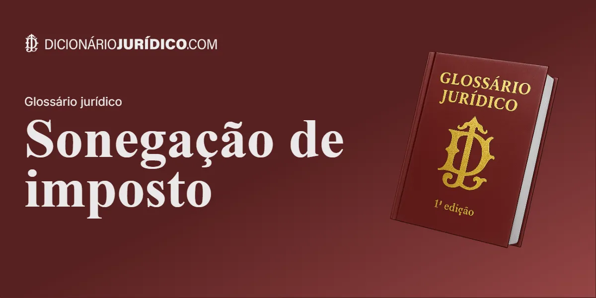 Compartilhe este tutorial: Sonegação de imposto