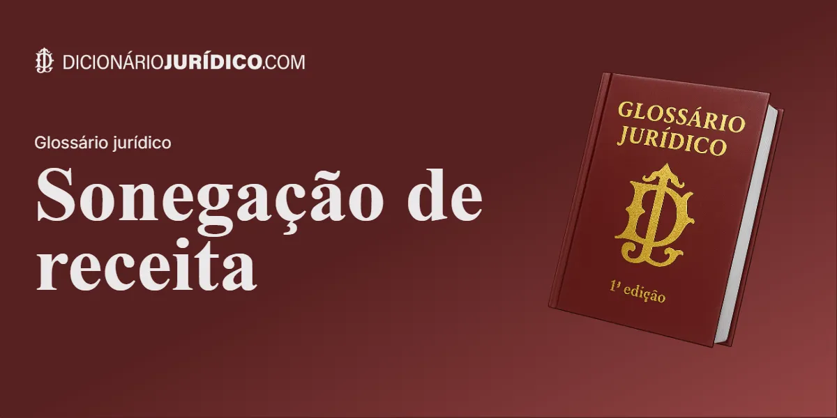 Compartilhe este tutorial: Sonegação de receita