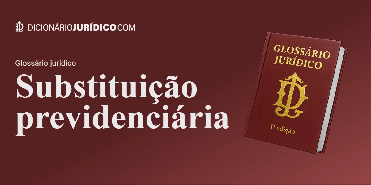 Compartilhe este tutorial: Substituição previdenciária