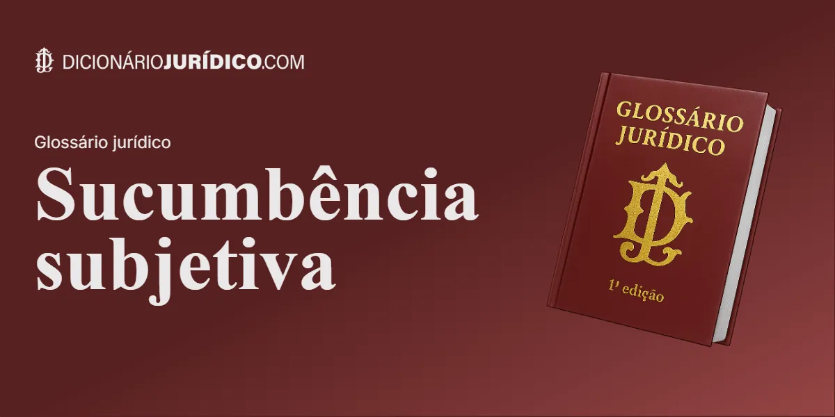 Compartilhe este tutorial: Sucumbência Subjetiva