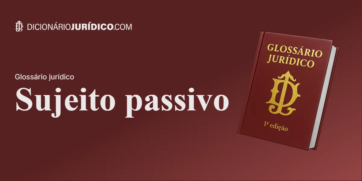 Compartilhe este tutorial: Sujeito Passivo
