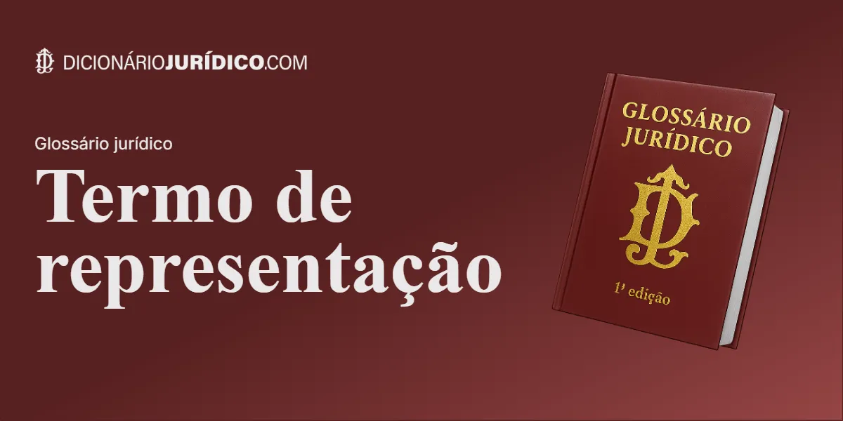 Compartilhe este tutorial: Termo de Representação