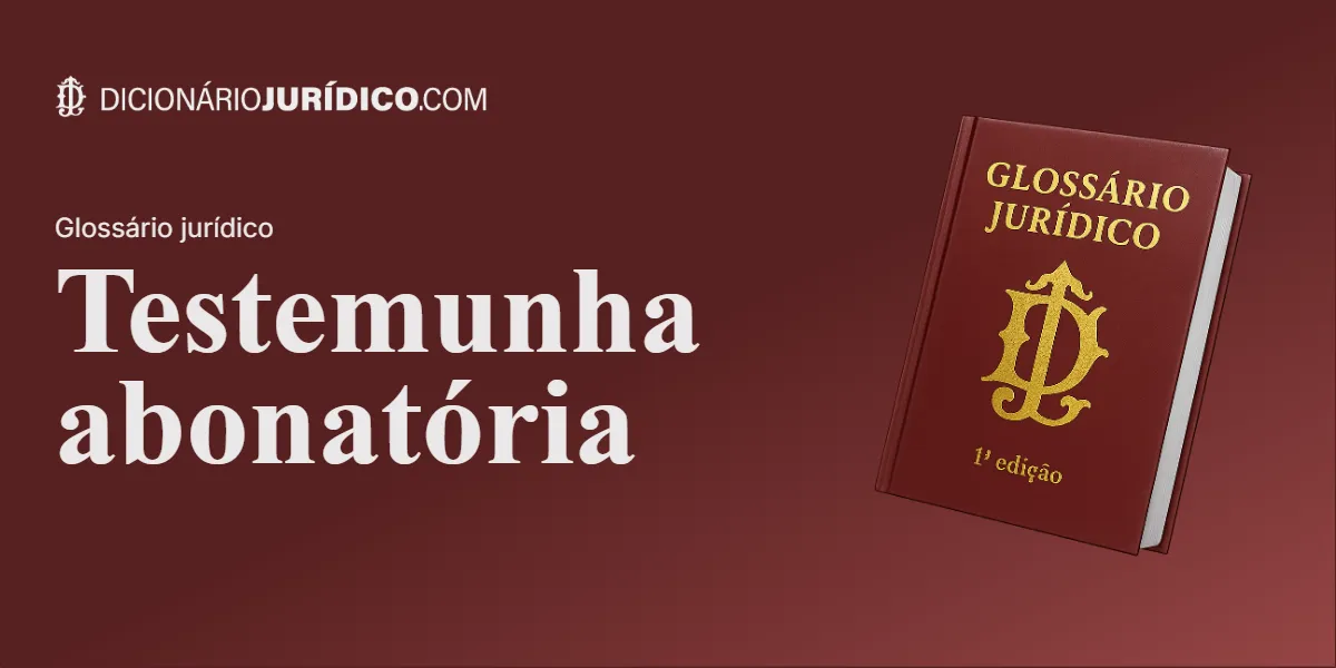 Compartilhe este tutorial: Testemunha Abonatória