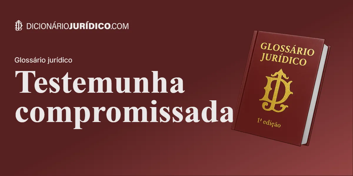 Compartilhe este tutorial: Testemunha compromissada