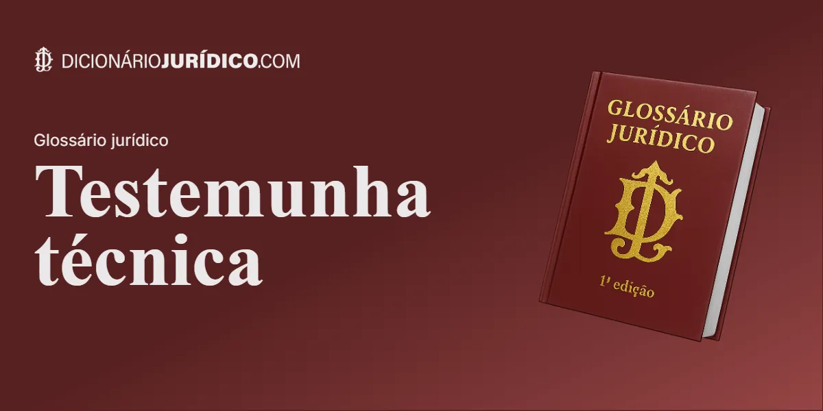 Compartilhe este tutorial: Testemunha técnica