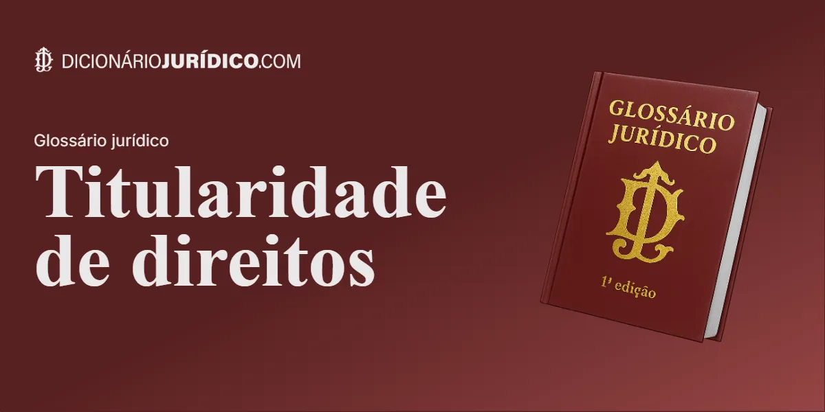 Compartilhe este tutorial: Titularidade de direitos