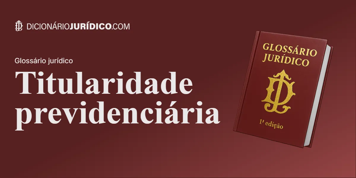 Compartilhe este tutorial: Titularidade previdenciária