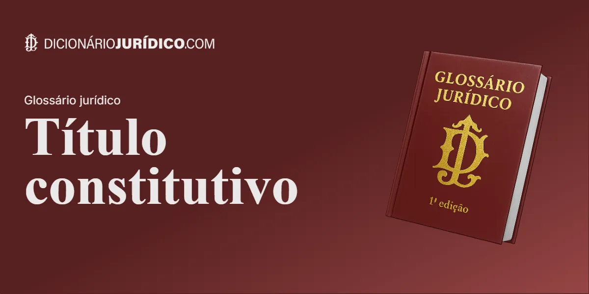 Compartilhe este tutorial: Título Constitutivo