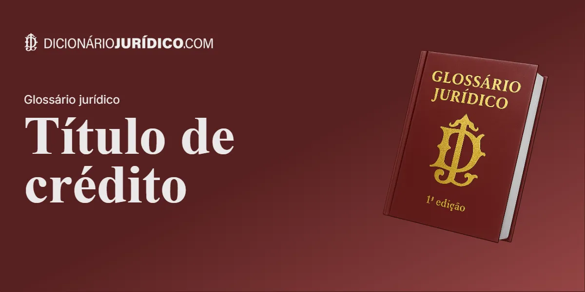 Compartilhe este tutorial: Título de Crédito