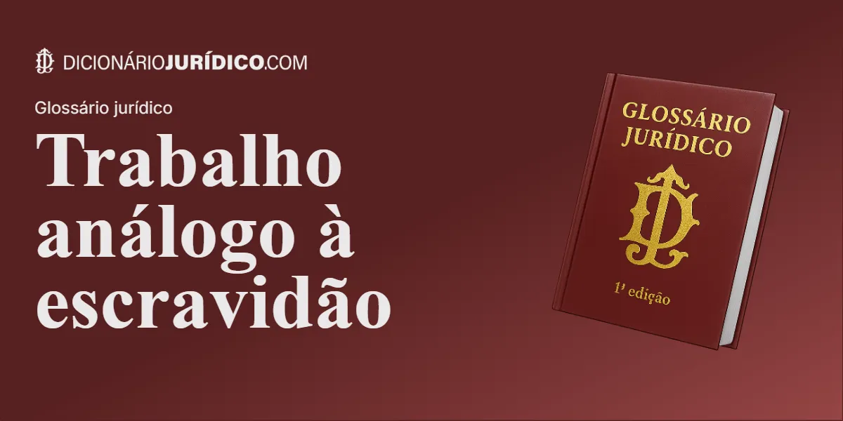 Compartilhe este tutorial: Trabalho análogo à escravidão