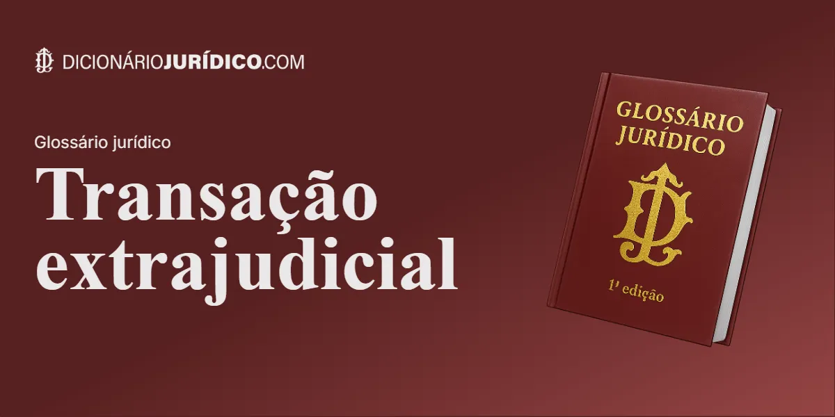 Compartilhe este tutorial: Transação extrajudicial