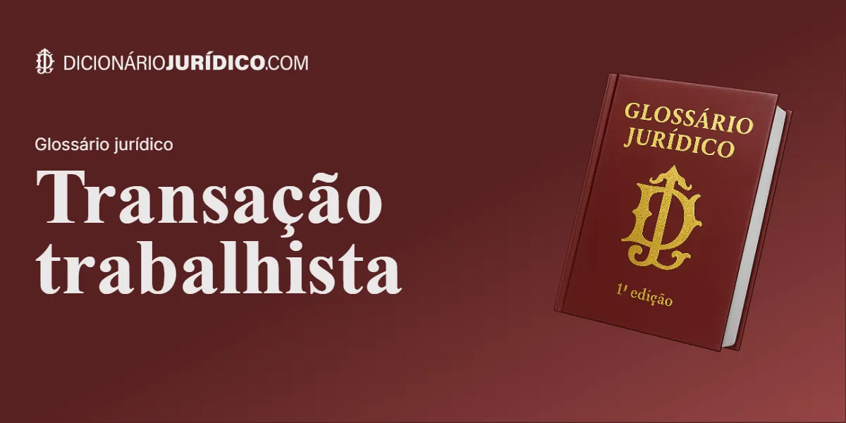 Compartilhe este tutorial: Transação trabalhista