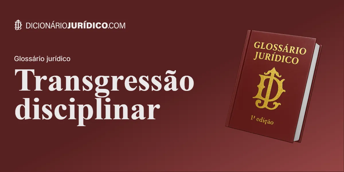 Compartilhe este tutorial: Transgressão Disciplinar