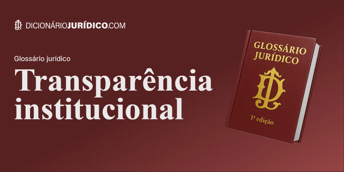 Compartilhe este tutorial: Transparência institucional