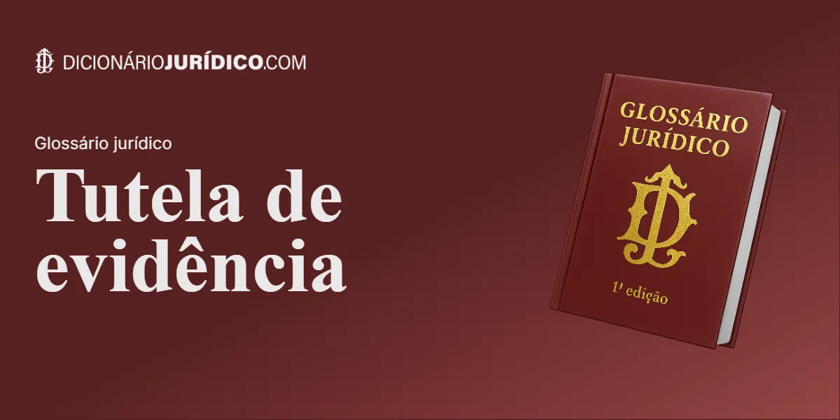 Compartilhe este tutorial: Tutela de evidência