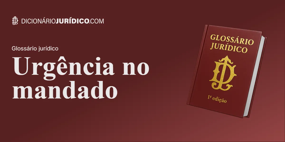 Compartilhe este tutorial: Urgência no mandado