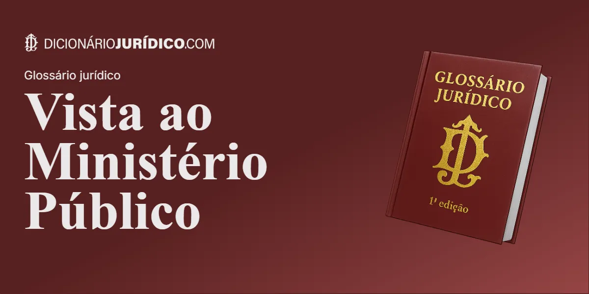 Compartilhe este tutorial: Vista ao Ministério Público