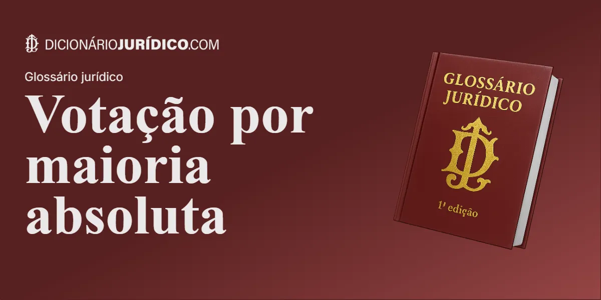 Compartilhe este tutorial: Votação por maioria absoluta