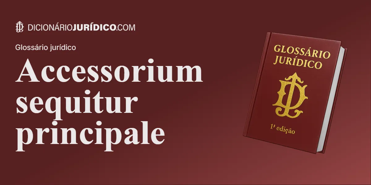 Compartilhe este tutorial: Accessorium Sequitur Principale