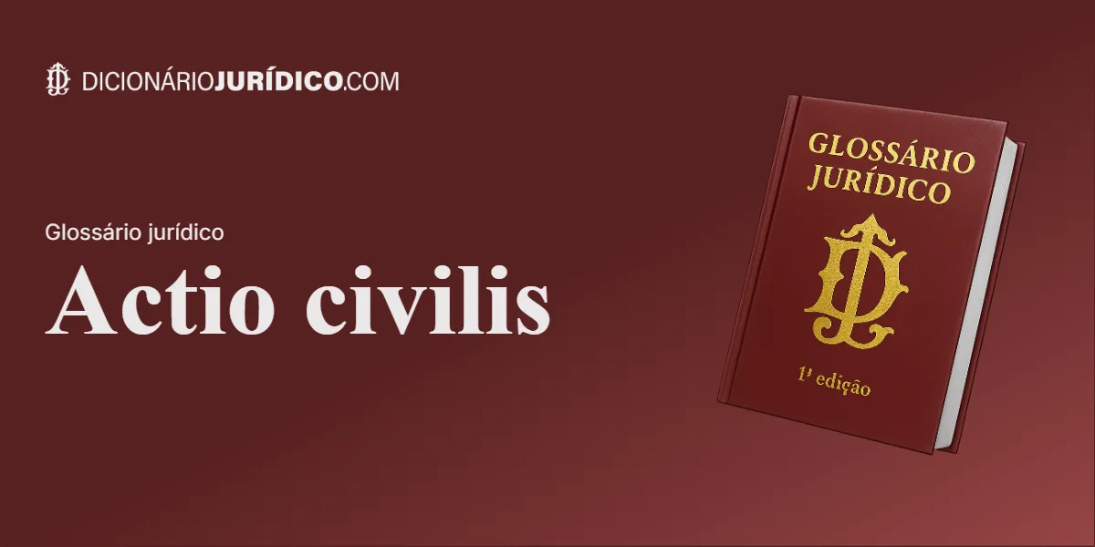 Compartilhe este tutorial: Actio civilis