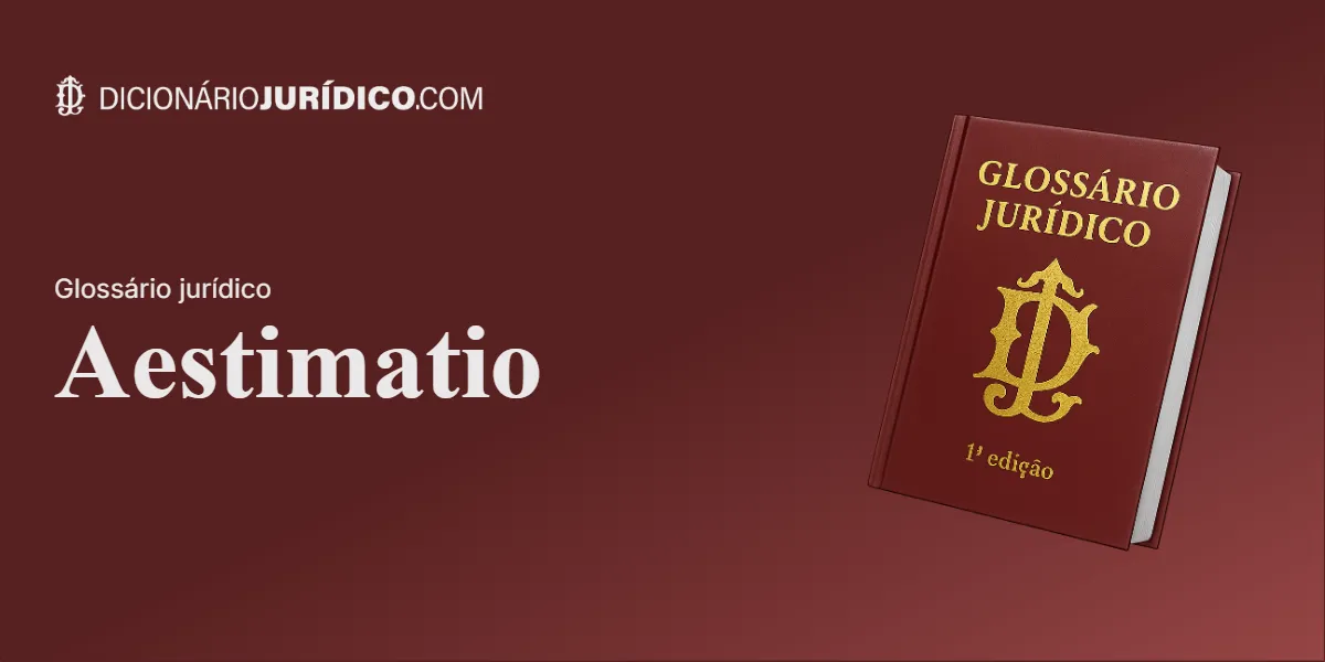Compartilhe este tutorial: Aestimatio