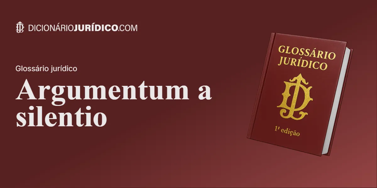 Compartilhe este tutorial: Argumentum a Silentio