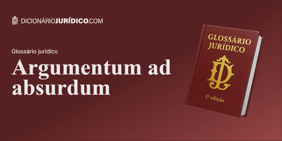 Compartilhe este tutorial: Argumentum ad absurdum