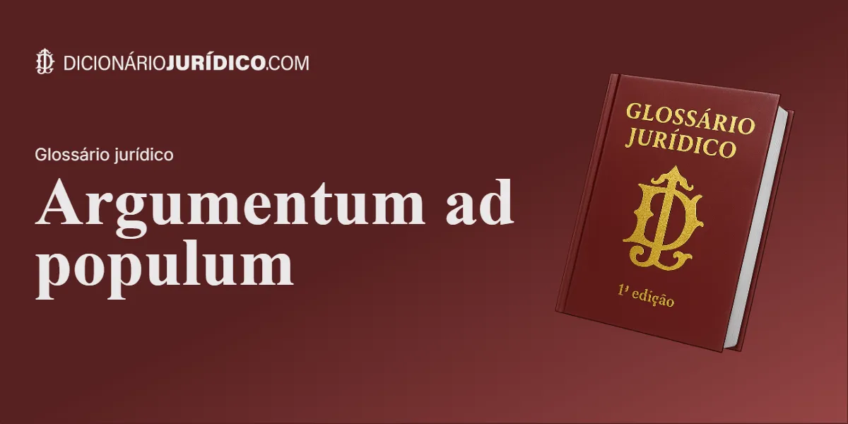 Compartilhe este tutorial: Argumentum ad populum