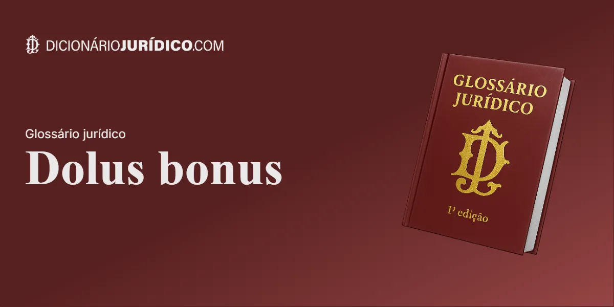 Compartilhe este tutorial: Dolus bonus