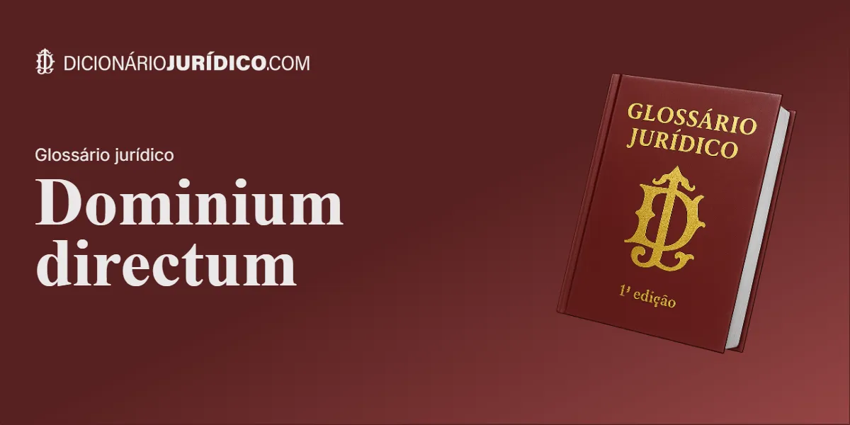 Compartilhe este tutorial: Dominium directum