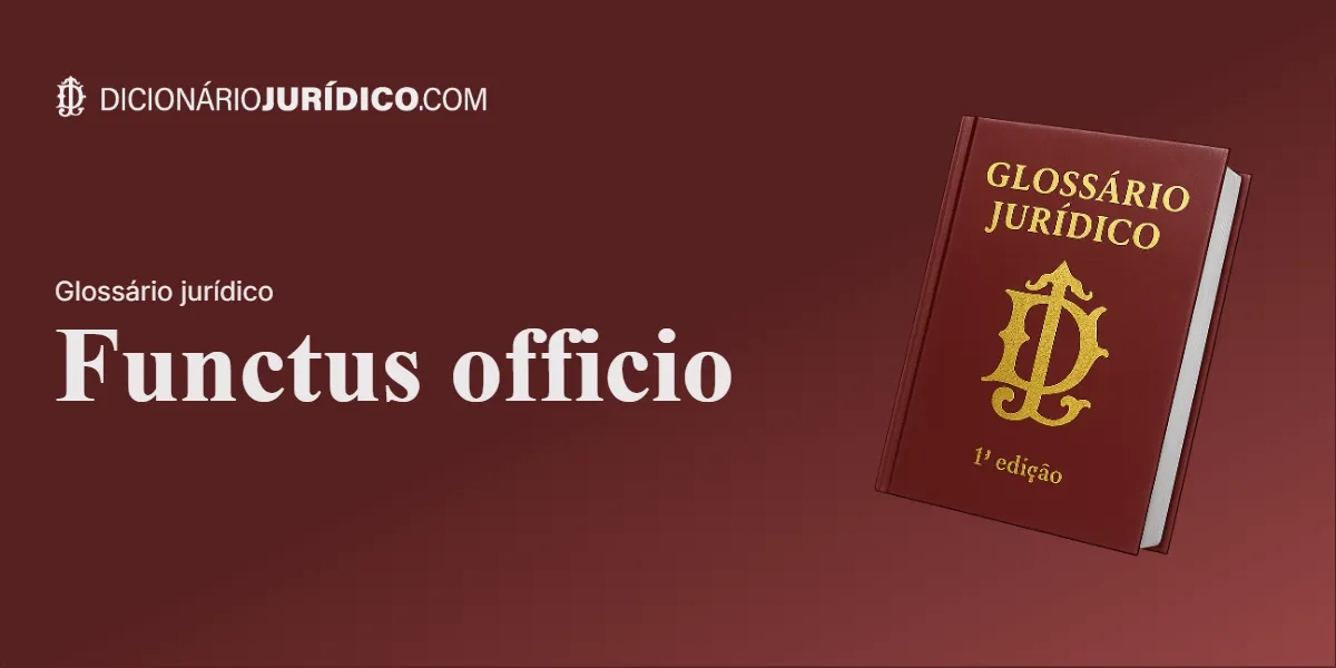 Compartilhe este tutorial: Functus officio