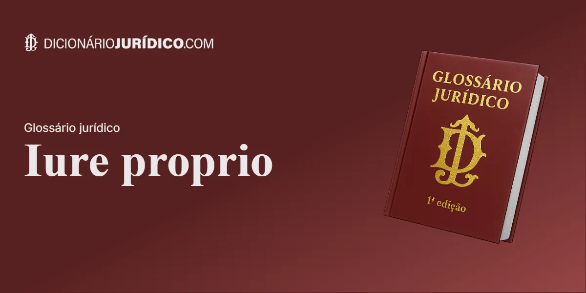 Compartilhe este tutorial: Iure proprio