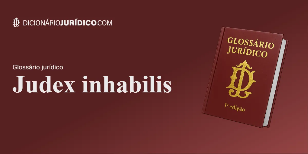 Compartilhe este tutorial: Judex inhabilis