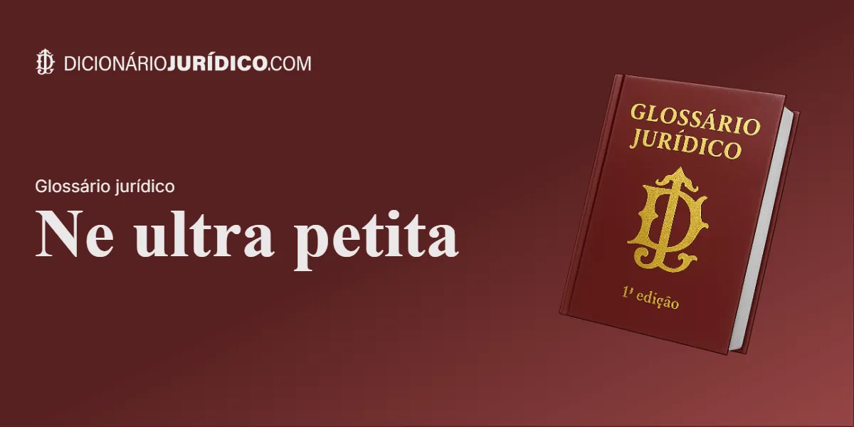 Compartilhe este tutorial: Ne ultra petita
