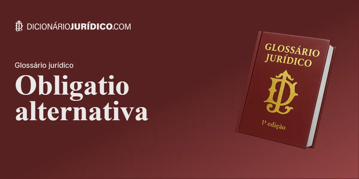 Compartilhe este tutorial: Obligatio alternativa