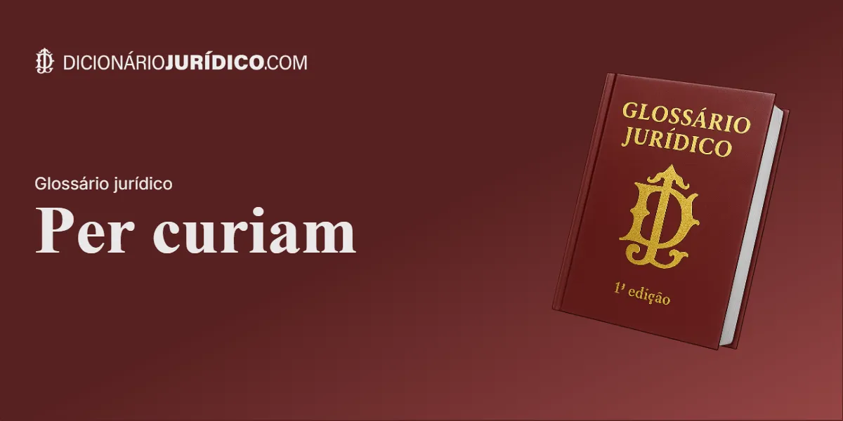 Compartilhe este tutorial: Per curiam