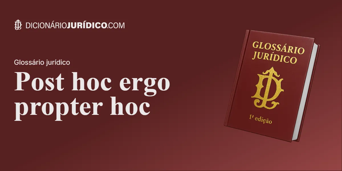 Compartilhe este tutorial: Post hoc ergo propter hoc