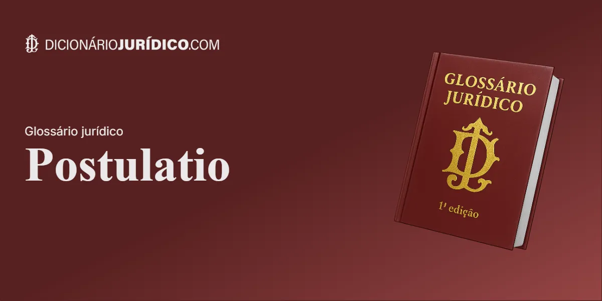 Compartilhe este tutorial: Postulatio