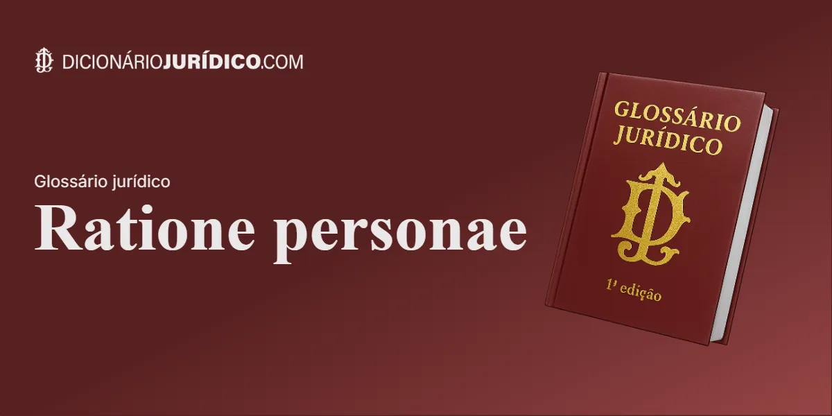 Compartilhe este tutorial: Ratione personae