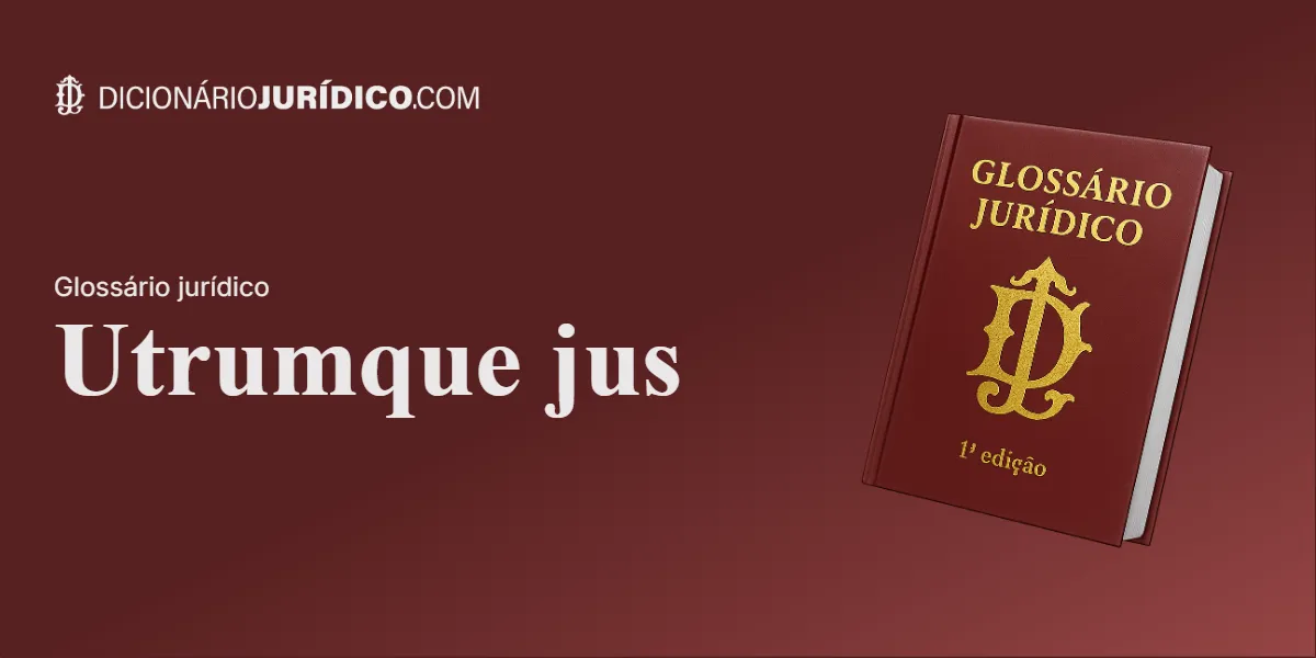 Compartilhe este tutorial: Utrumque jus